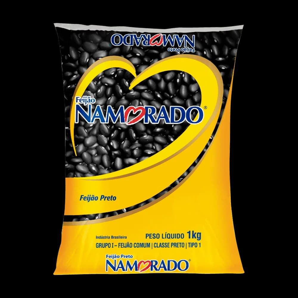 Feijão Preto namorado 1kg