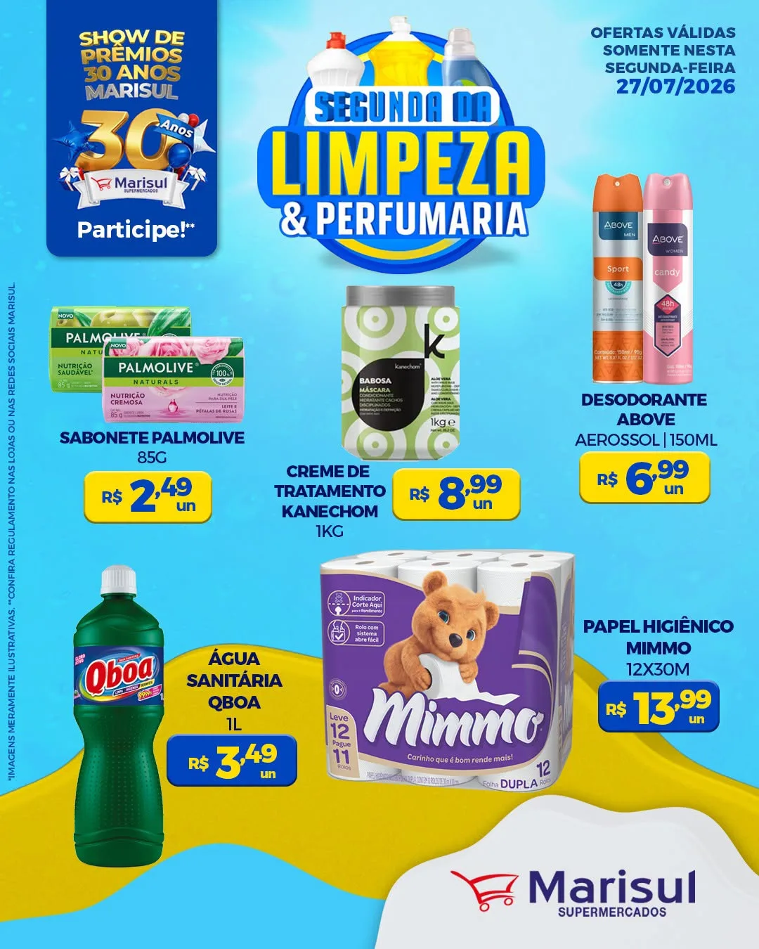 Segunda da Limpeza & Perfumaria